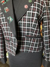 Stunning Vintage Julius Lang Womens Trachten Octoberfest Tyrol Jacket 10/12/14