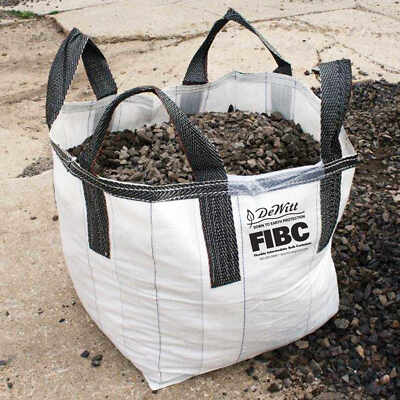 DeWitt Flexible Intermediate Bulk Container 1 Cubic Yard (3400 lbs.) Capacity...