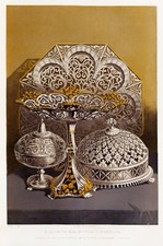 13925.Decor Poster.Room interior wall design.Victorian art object.Fancy bathroom