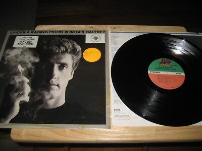 Roger Daltrey Under a Raging Moon LP Record 81269-1 SHRINK 1985 VG++