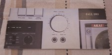 Vintage 1983 AKAI Catalog Sales Brochure Pamp...