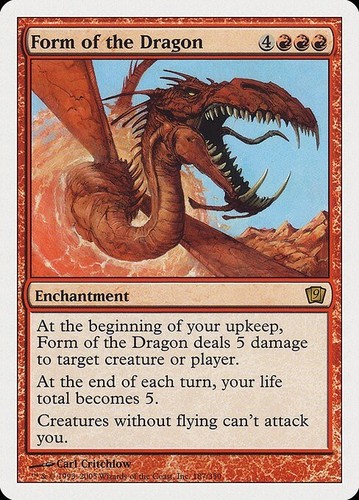 MTG✨Oversized RATHI DRAGON Promo✨Box Topper 9th Edition MINT