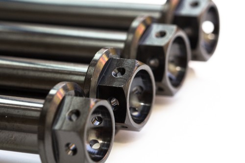 4x Black Titanium Front Caliper Bolts 55mm Race Drilled for Ducati Panigale 899 - 第 2/4 張圖片