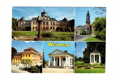 AK Ansichtskarte Weimar / Schloss Belvedere / Stadtschloss +++