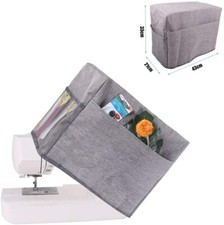 Sewing Machine Dust Cover with Storage Pocket...