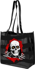 Powell Peralta Skateboards RIPPER Shopping Bag Reuseable BLACK NEW