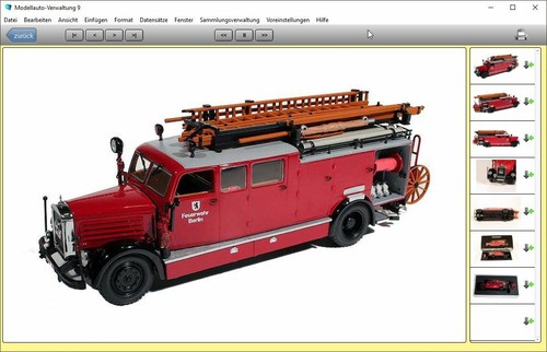 GS Modellauto-Verwaltung 9 - Software zur Verwaltung Ihrer Modellauto-Sammlung - Bild 3 von 9