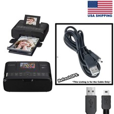 Canon Selphy CP1200 Photo Printer USB Cable Transfer Charger Replacement
