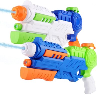 2 Pack Super Soaker Water Gun Squirt Guns Shooter Water Blaster  for Kids Adults