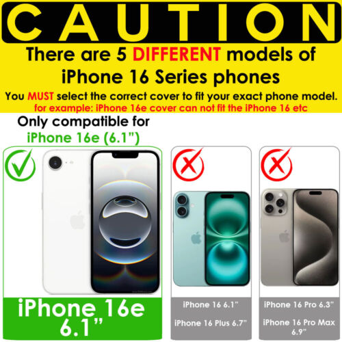 3x CLEAR Screen Protector Guard Covers for Apple iPhone 16e, iPhone 14 6.1" - Picture 4 of 4