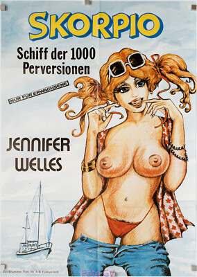 Plakat Skorpio - Schiff der 1000 Perversionen/Scorpio '70 1970 Jennifer Welles