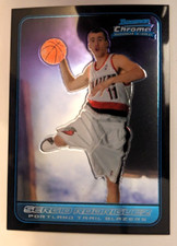 2006-07 BOWMAN CHROME RC SERGIO RODRIGUEZ #118