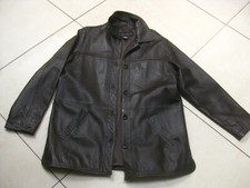 Distressed Leather Jacket 24 22 Western Boyfriend Vintage Brown Soft Elements