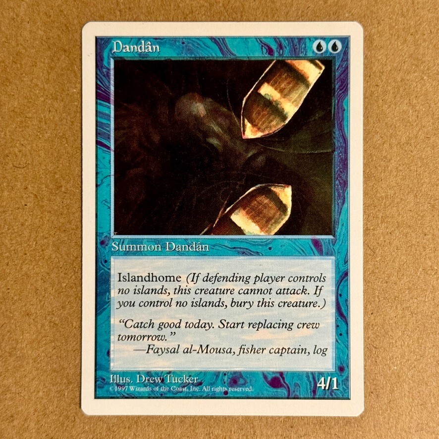 MTG ~ Dandan ~ 5ED Core Set 5th Fifth Edition ~ 1997 ~ English ~ LP