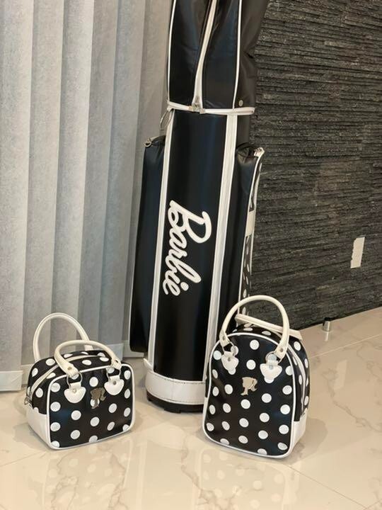 Pearly Gates Barbie golf [Discontinued brand] Caddy Bag/Shoe Bag