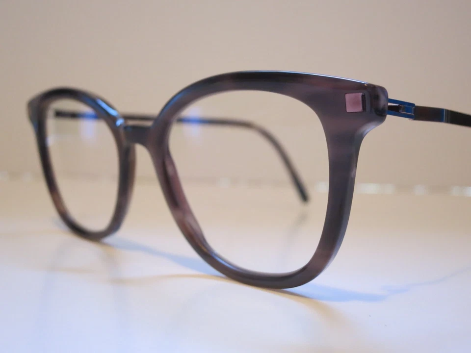 Mykita Lite ONIKI 857 Bora Bora Púrpura Bronce Gafas Anteojos Marco Foto 3 de 4