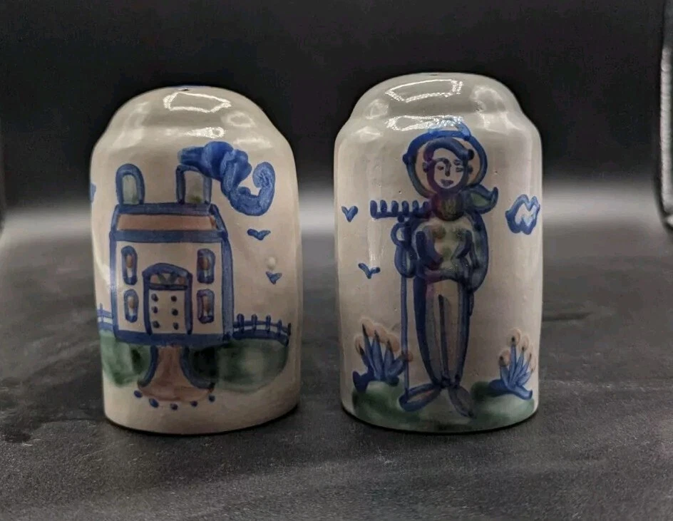 M.A. Hadley Pottery Salt and Pepper Shakers - Thumbnail 3