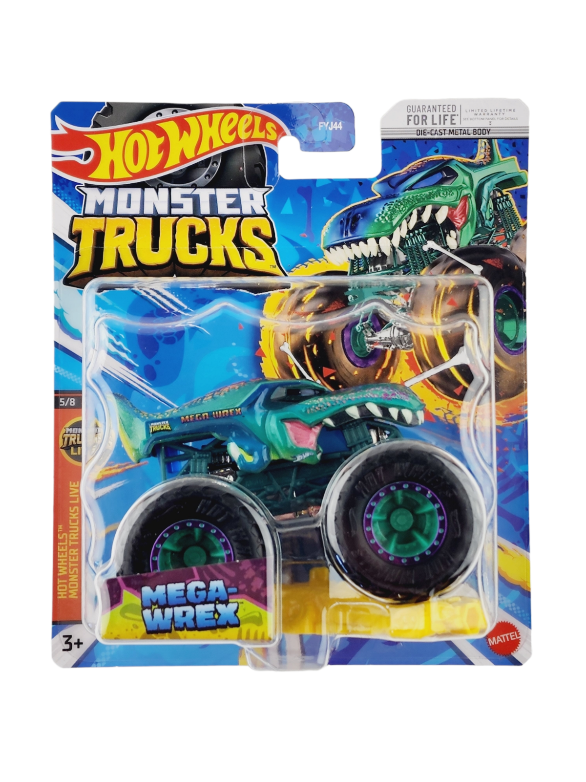 Hot Wheels Monster Truck Mega Wrex 2023 Live 5/8