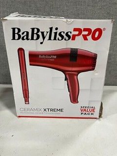BaByliss Pro Ceramic Xtreme Limeted Edition Set Styling Asciugatrice e Raddrizzatore 1"