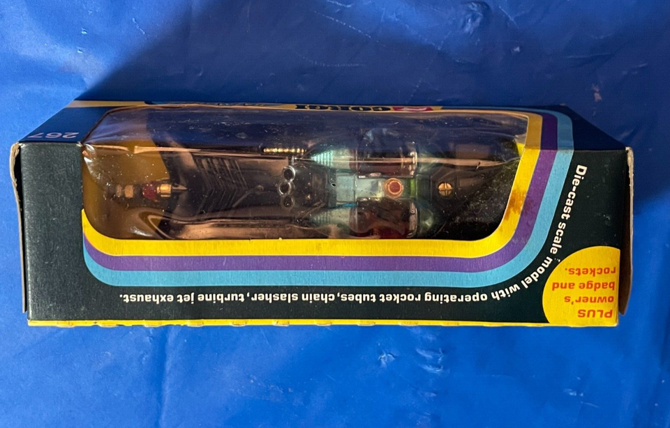 Corgi Toys 267 – Batmobile Batman 1973 (Mettoy) Dans Boîte Vitrine