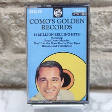 Perry Como Como's Golden Records Cassette Album Tape Pop