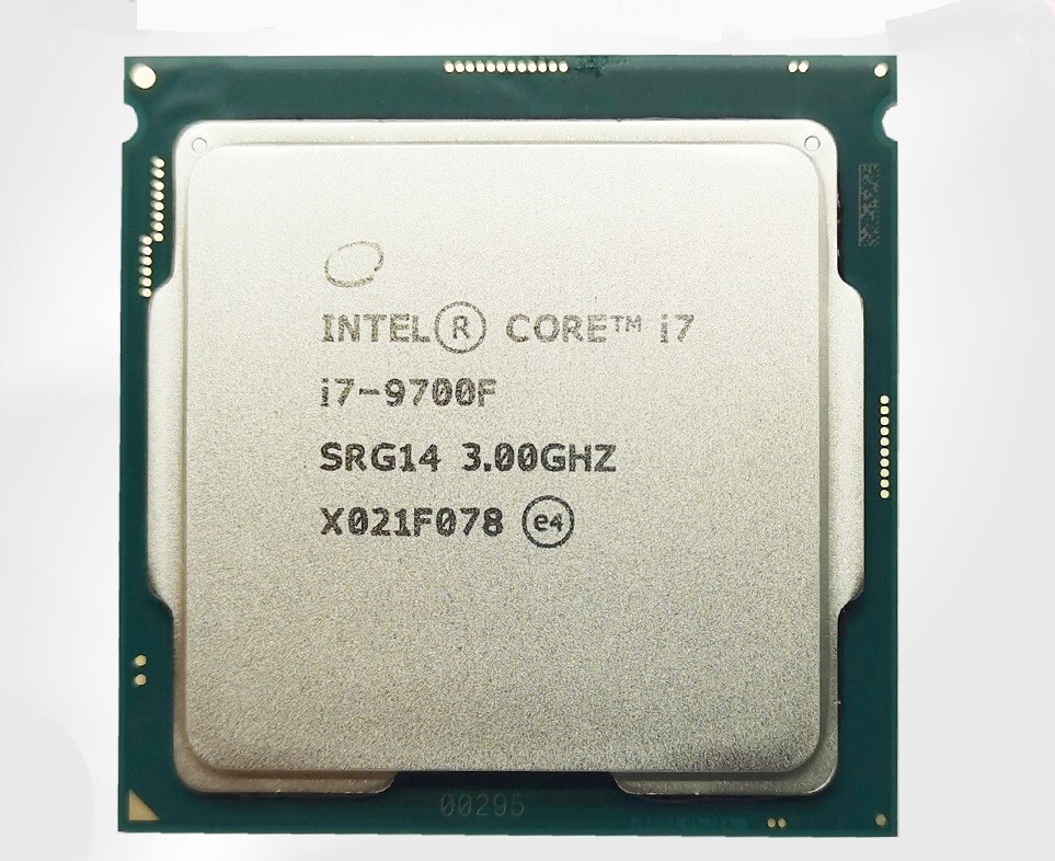 Intel Core i7-9700F 3.0GHz 8 Core LGA1151 Coffee Lake SRG14 CPU