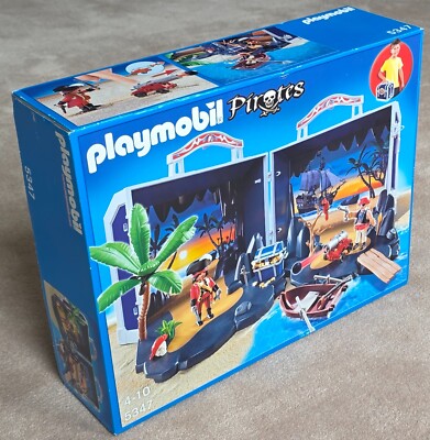 Playmobil Pirates Take Along Pirates Chest (5347) for sale online