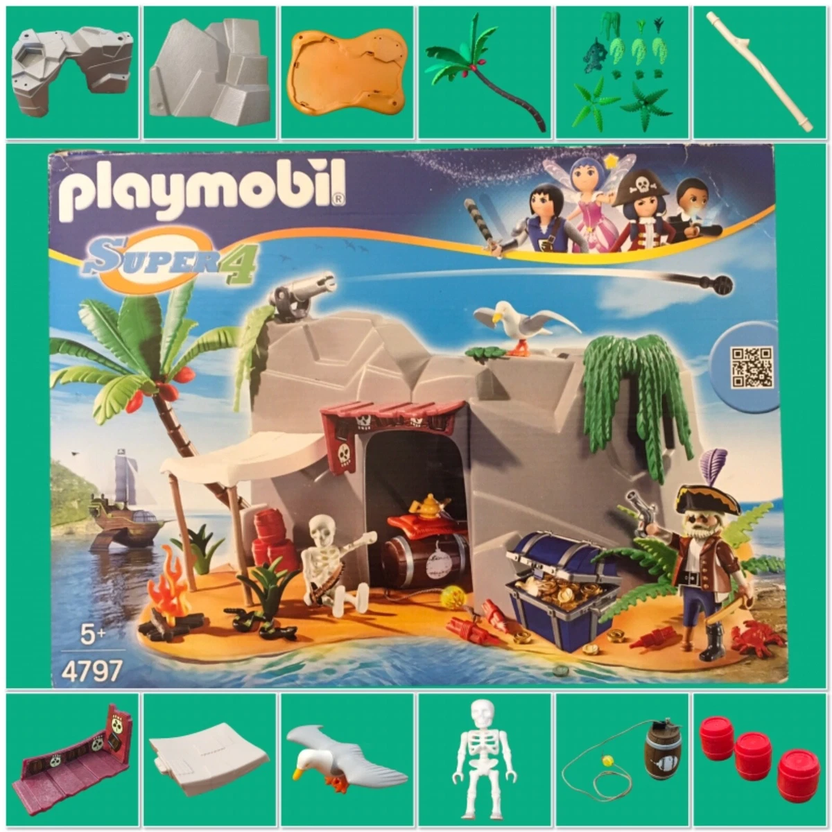 Playmobil pirate sale cave