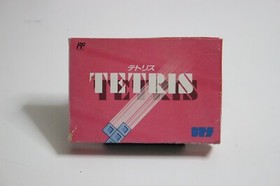 TETRIS for Nintendo Famicom NES Game Software Complete in Box / Japan / Game