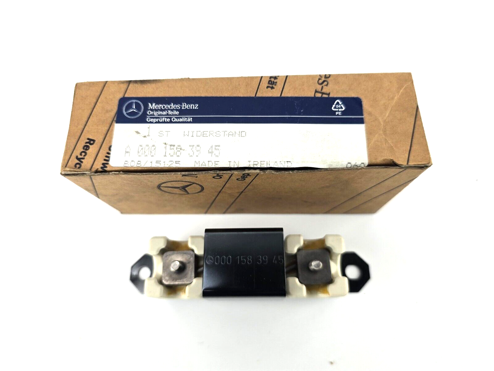 MERCEDES BENZ C Class W202 Electric Fan Resistor 0001583945 OEM  