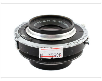 Goerz Apochromat Artar 8 1/4 inch F9 210mm f/9 fit 4x5 | eBay
