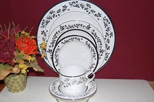 Lenox Jonquil 5 Piece Place Setting USA NEW in BOX First Quality white color