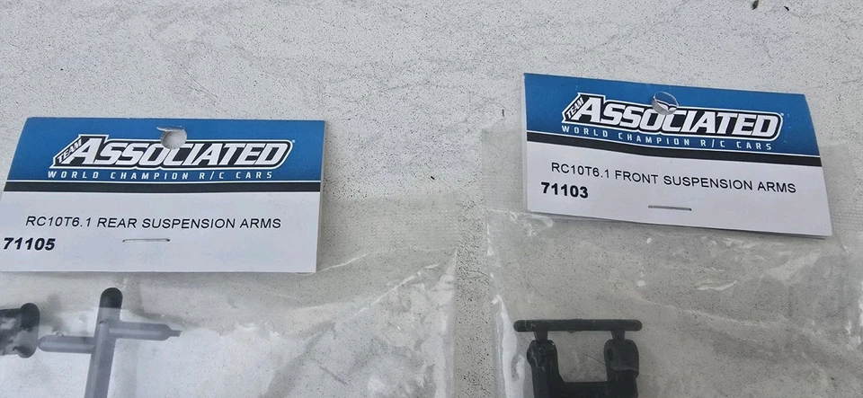 ASSOCIATED 71105 Querlenker Hinten,71103 Querlenker Vorne für RC10T6.1 - Bild 3 von 4