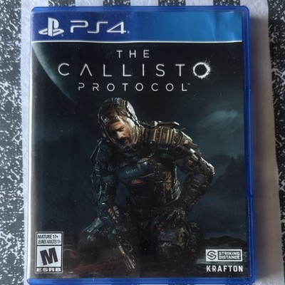 The Callisto Protocol PS4 Blu-ray Action Horror Game by Krafton, M Rated, 2022
