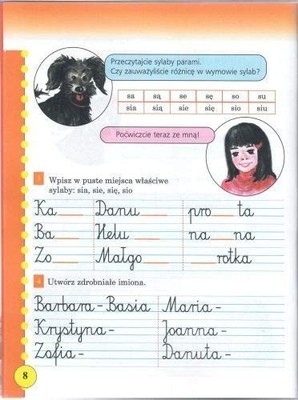 ?wiczenia ''Asy z 2 klasy'' Klasa 2. Autor: Ma?gorzata Pawlusiewicz, J?zyk polski 