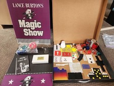 Vintage 1998 100 Tricks Lance Burton's Magic Show Magic Set All Pieces Included.