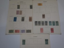 ALGERIE LOT 24 TIMBRES POUR COLIS POSTAUX OBLITERES. BONNE VALEUR