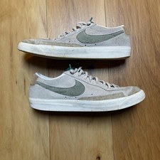 Nike Blazer Low '77 Prm Coconut Milk Dm7582-100 Men's Size 10.5 Suede Multicolor