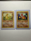 Pokémon TCG Charmander/Charmeleon Base Set, Unlimited Pair