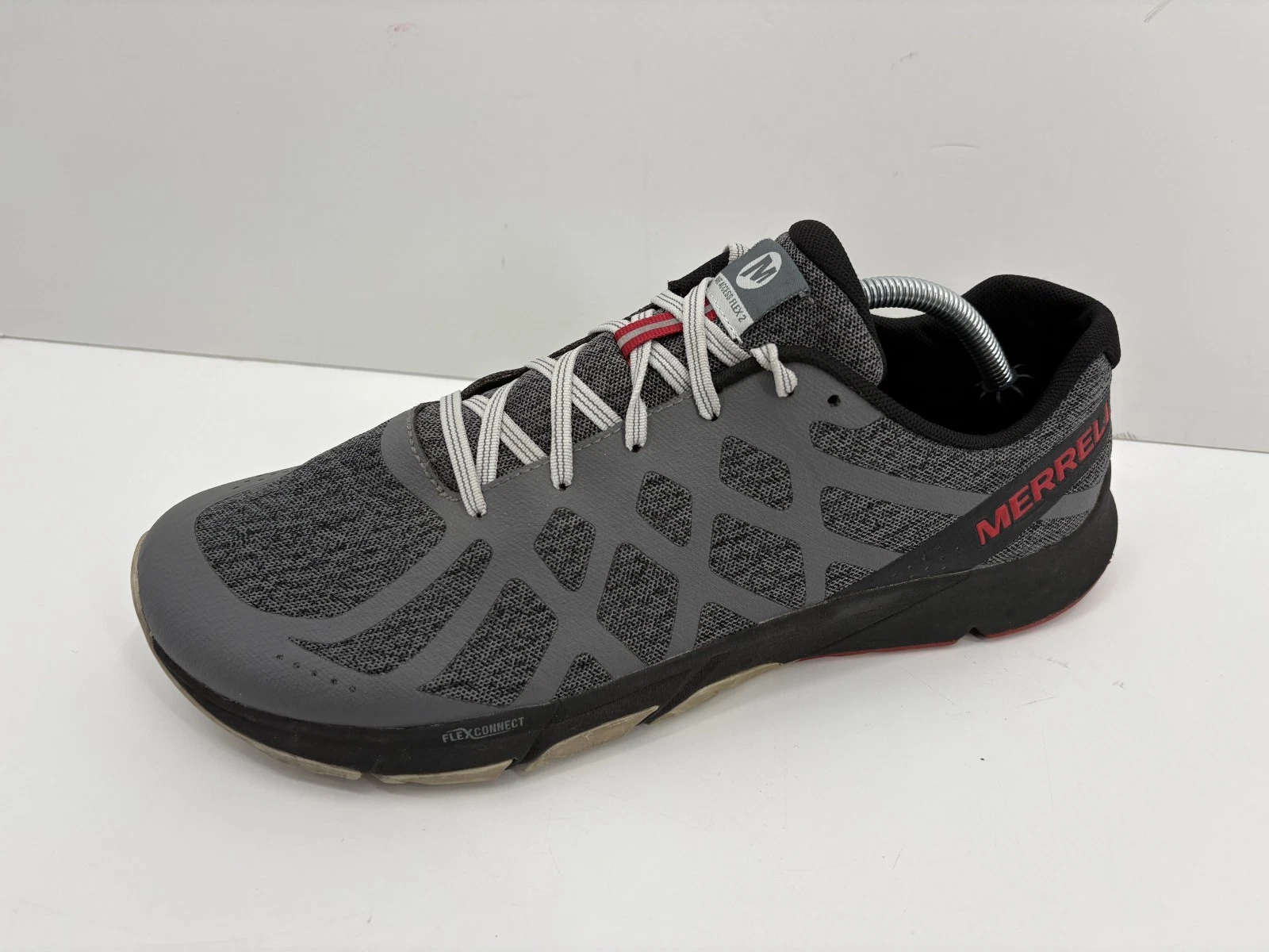 Merrell Bare Access Flex 2 Shoes Mens Sz 12 Gray Barefoot Running Hiking J48873