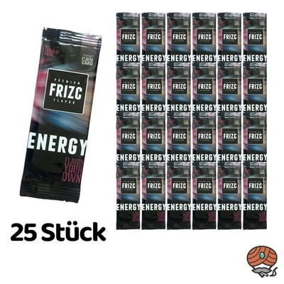 25 x Aromakarte Frizc Energy - Premium Flavor Card, Aroma Karte für Tabak