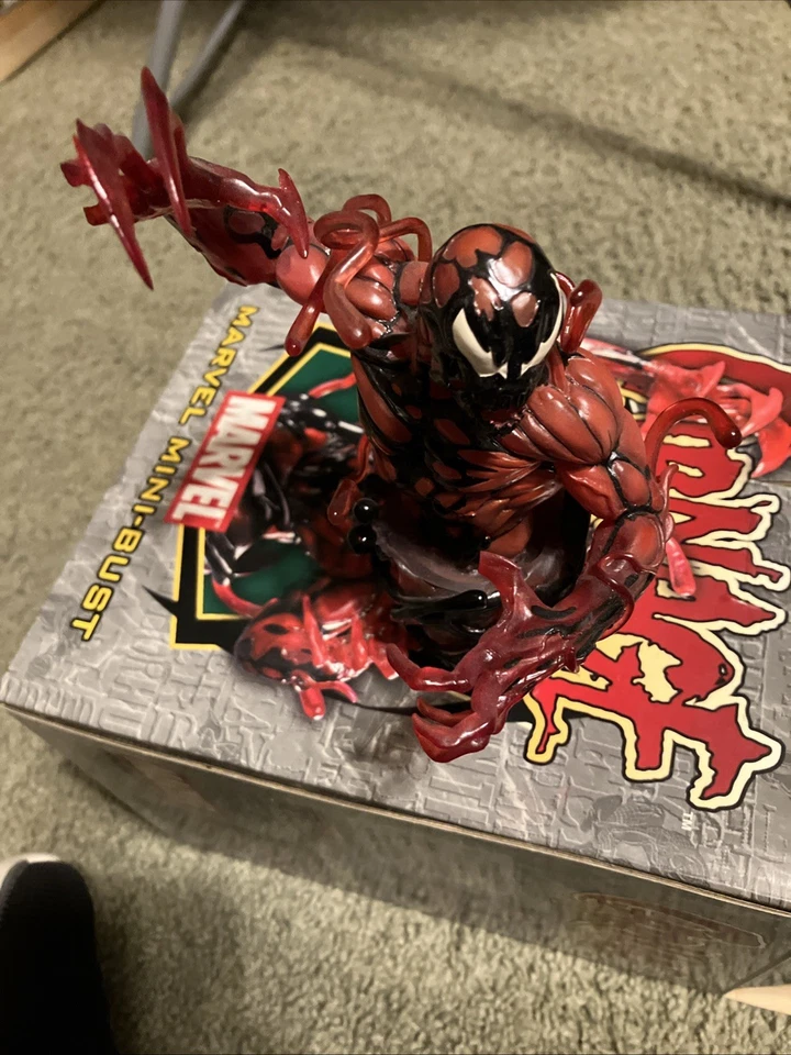 Carnage - Randy Bowen Marvel Comics 6" minibús #2509 de 3000 de 2005 Foto 2 de 4