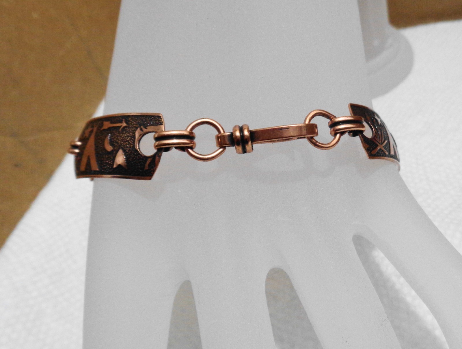 7" Solid Copper Southwestern Native Tee Pee  Camp… - image 10