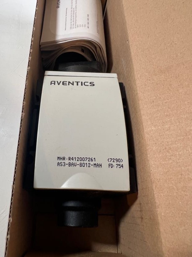 Aventics R412007261 Manual Valve R-412-007-261 Rexroth Bosch