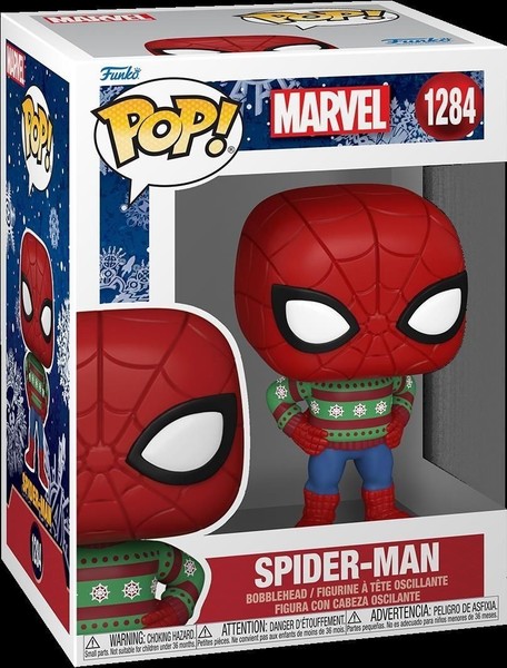 Gadget -D- Marvel: Funko Pop! - Holiday - Spider-Man (Vinyl Figure 1284) Funko-image