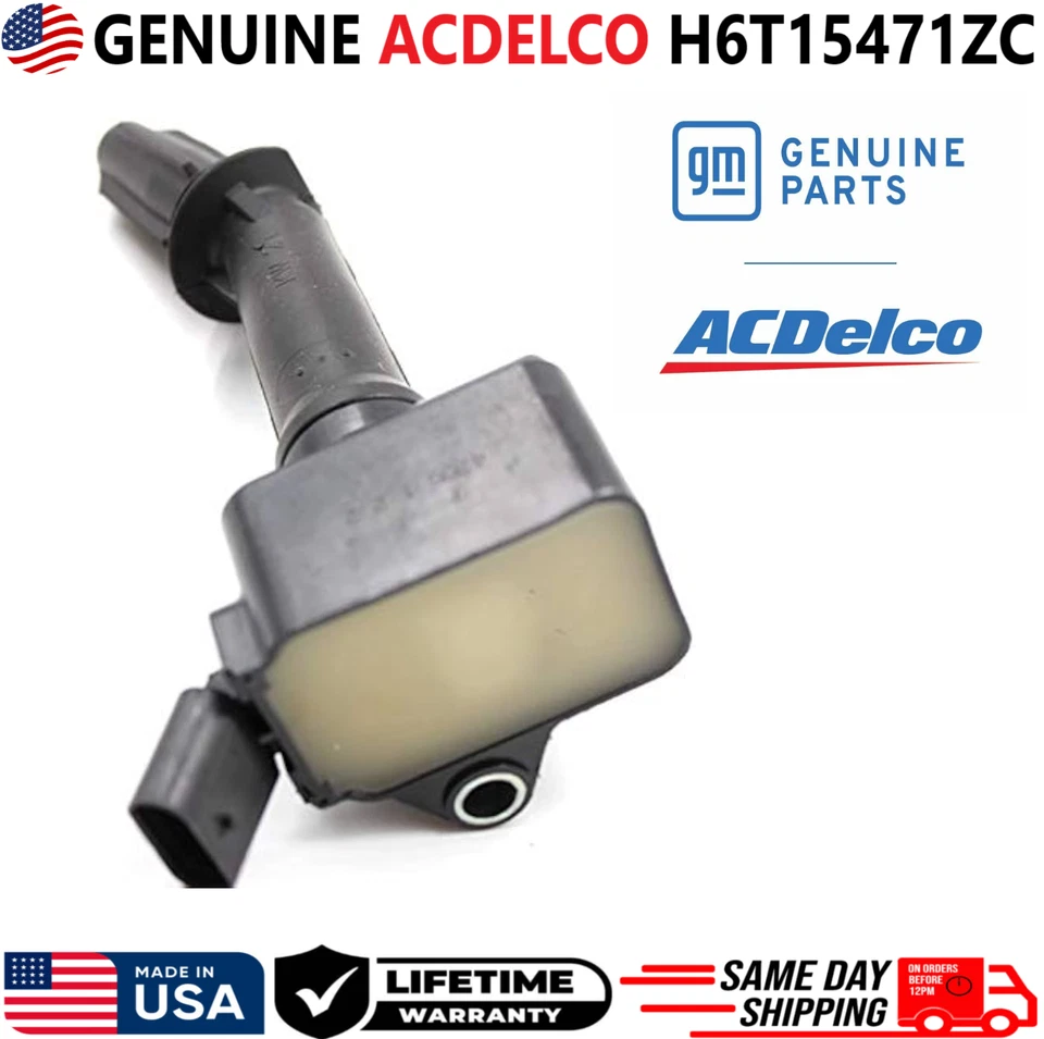 Bobina de encendido genuina GM ACDelco para Chevrolet Buick GMC 2016-2018, H6T15471ZC Foto 2 de 4