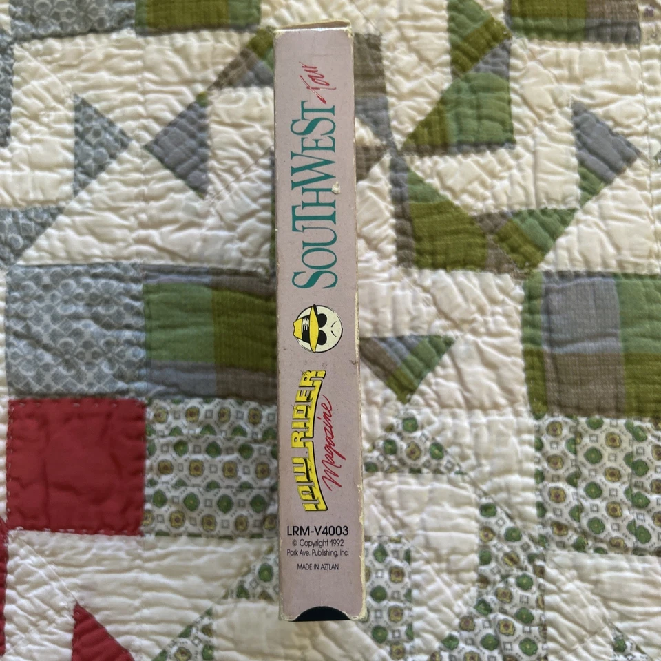 VINTAGE 1991 Lowrider Magazine Video VHS Tape Southwest Tour HYDRAULIC Chicano Foto 3 de 4