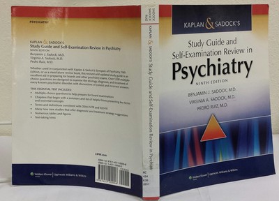 Kaplan & Sadock's Study Guide and Self-Examination Review in Psychiatry (STU...