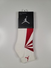 Nike Air Jordan Jumpman White Ankle Socks Men's Size 12-15/1 Pair Rare  HTF New