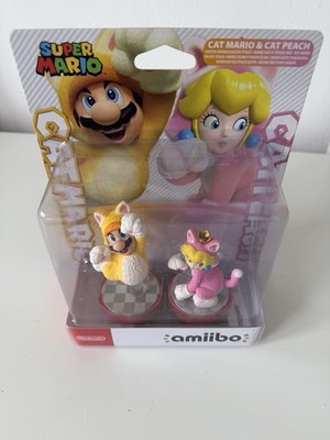 Nintendo amiibo Katzen-Mario und Katzen-Peach Doppelpack Spielfigur